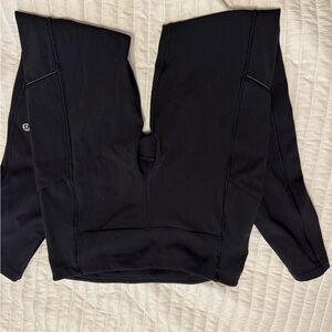 Lululemon Athletica Black Leggings with Logo Detail